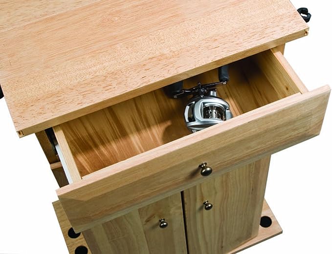 fishing tackle storage cabinet