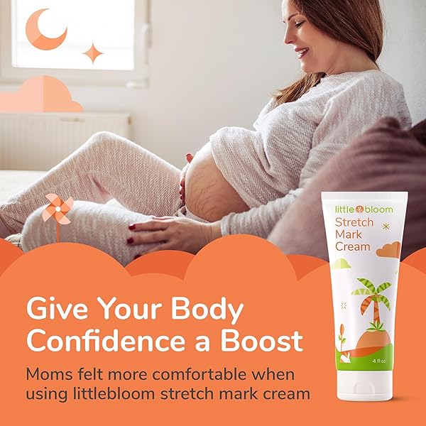 STRETCH MARK CREAM FOR PREGNANCY W/ SHEA BUTTER, VITAMIN C & E – STRETCH MARK CREAM FOR PREGNANCY, BELLY BUTTER FOR PREGNANCY, STRETCH MARK TREATMENT, PREGNANCY LOTION FOR BELLY, STRETCH MARKS REMOVAL