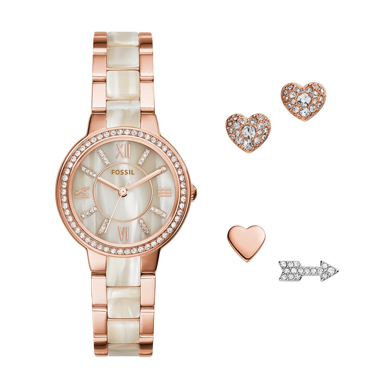 Mother Of Pearl Watch Fossil on Sale 