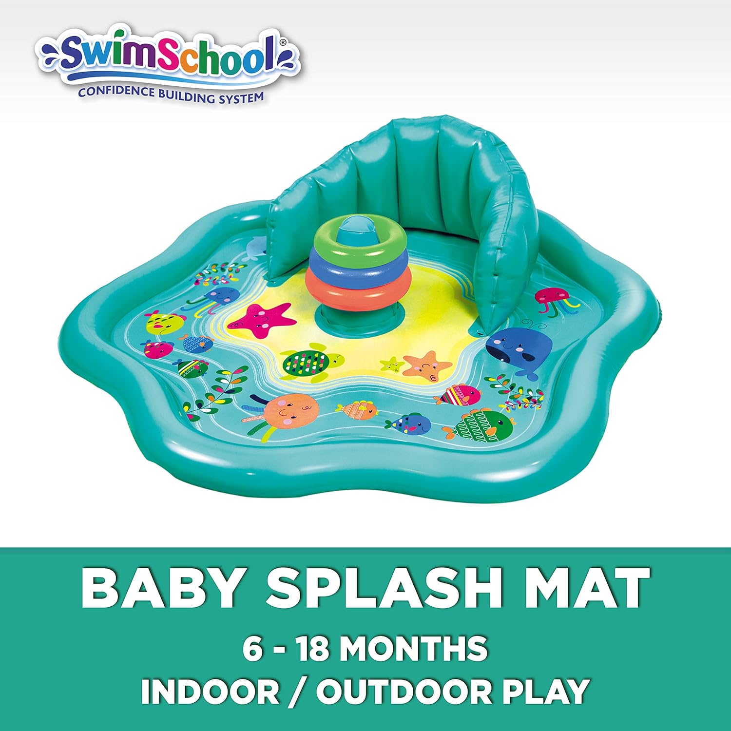 baby splash mat