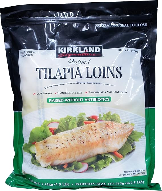 Amazon Kirkland ナイル ティラピア 1130g 冷凍 Kirkland カークランド 生鮮魚介類 水産加工品 通販