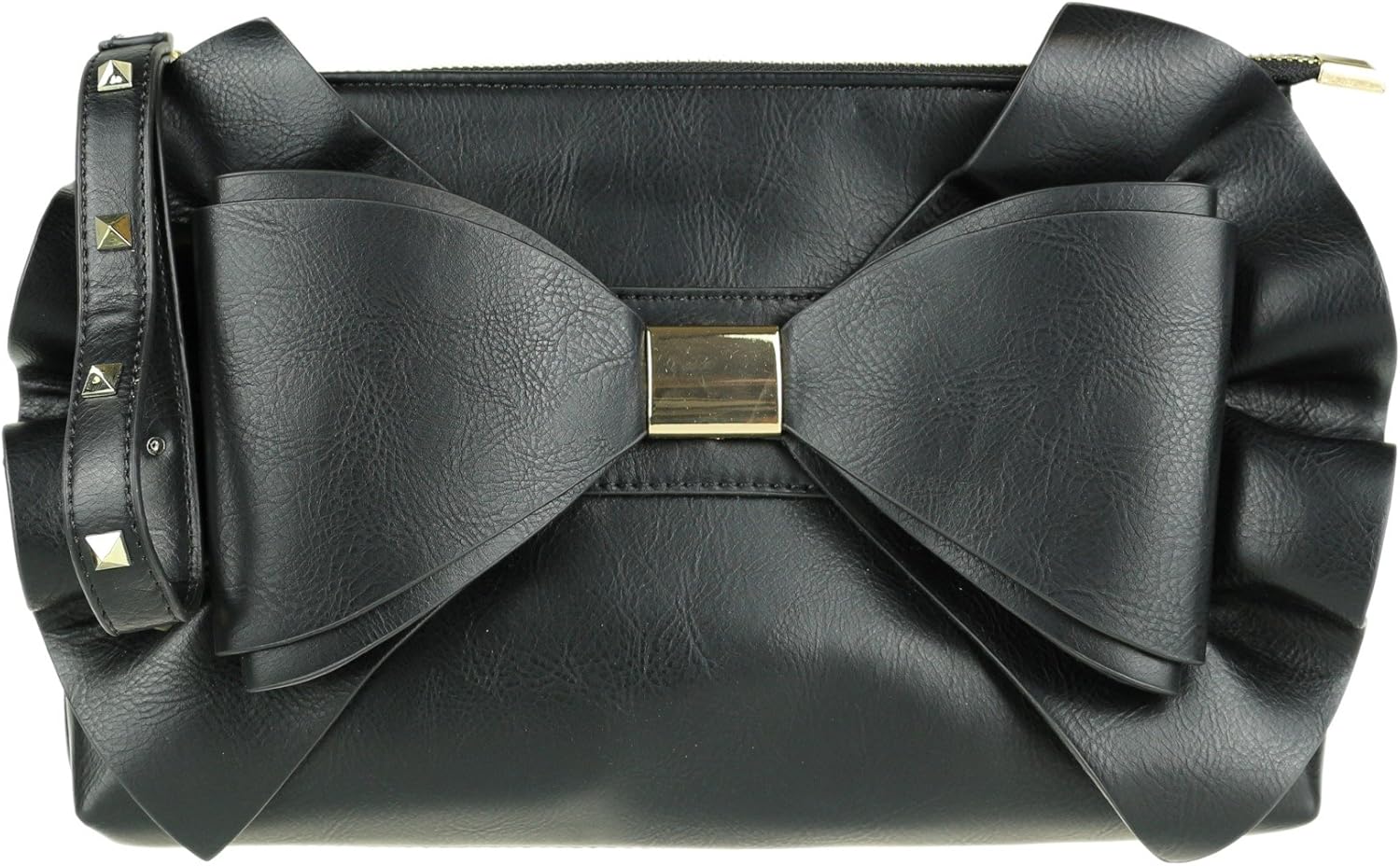 big black clutch bag