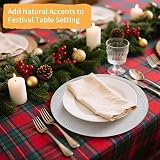 MI CASA Round Placemats and Coasters Set of 6 Grey Braided Woven view 7