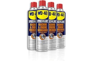 WD-40 Specialist Machine & Engine Degreaser Foaming Spray, 18 OZ [4-Pack]