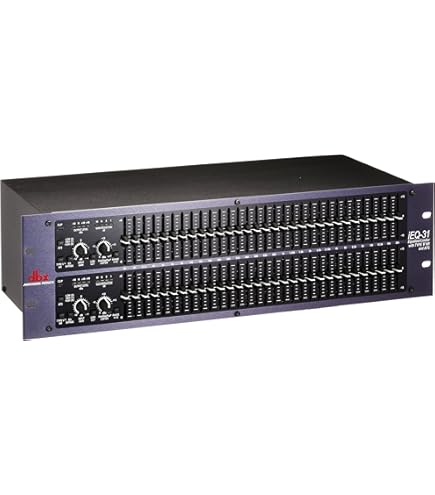 Amazon.com: dbx 1231 Dual-Channel, 31-Band Graphic Equalizer