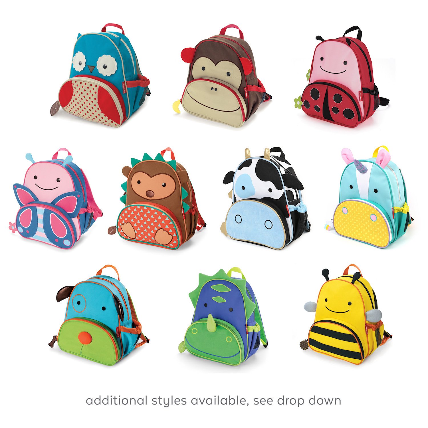 Skip Hop Toddler Backpack, 12" Ladybug School Bag, Multi Pricepulse