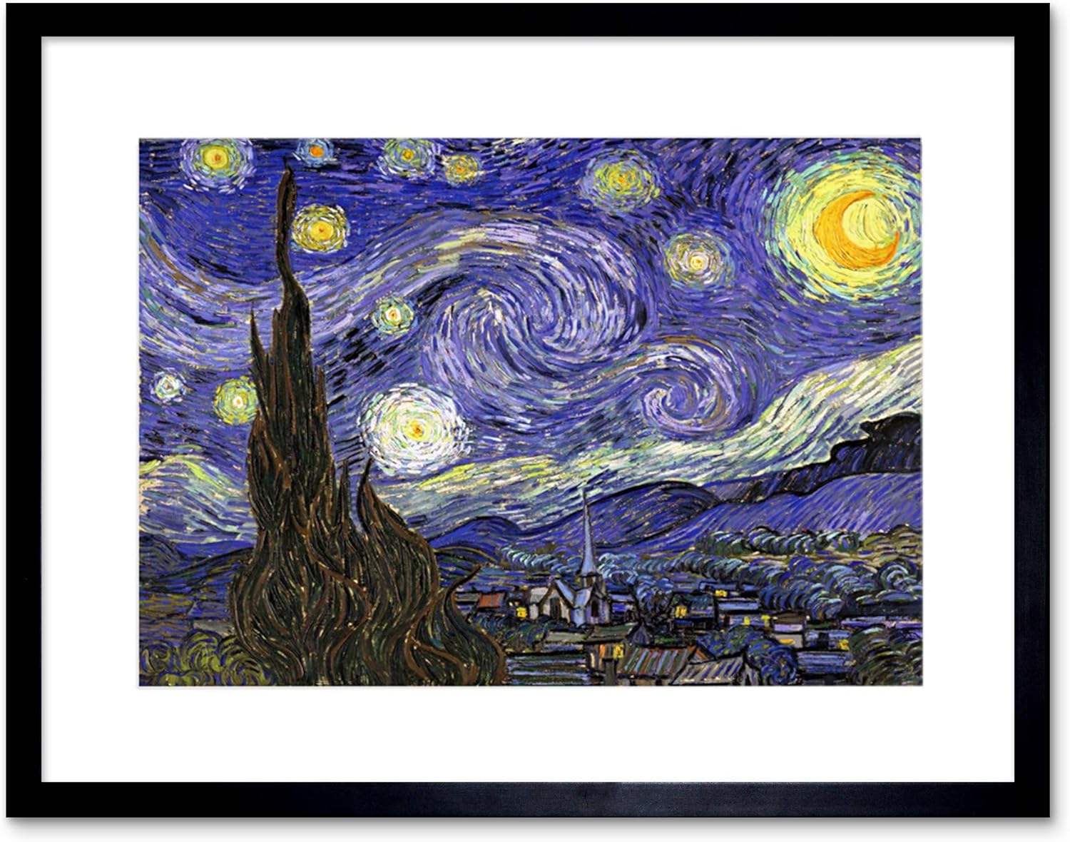 framed van gogh paintings