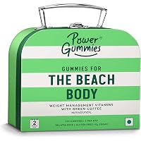 POWER GUMMIES-THE BEACH BODY WITH GREEN COFFEE, L-CARNITINE & VITAMIN C-WEIGHT MANAGEMENT GUMMIES FOR MEN & WOMEN-120…