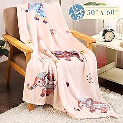 Elegant Comfort Lightweight Printed Throw