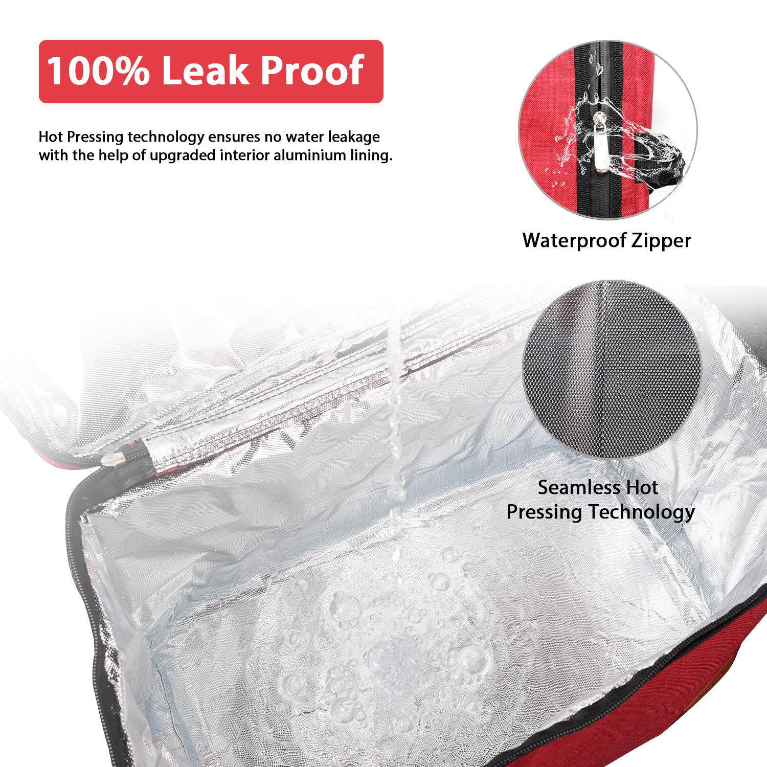 Sekey Bolsa Térmica 24L, Bolsa Nevera portátil, Bolsa de Picnic ...