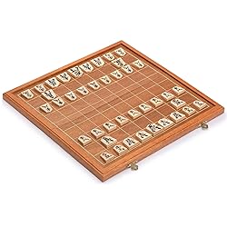 Yellow Mountain Imports Folding Wooden Shogi