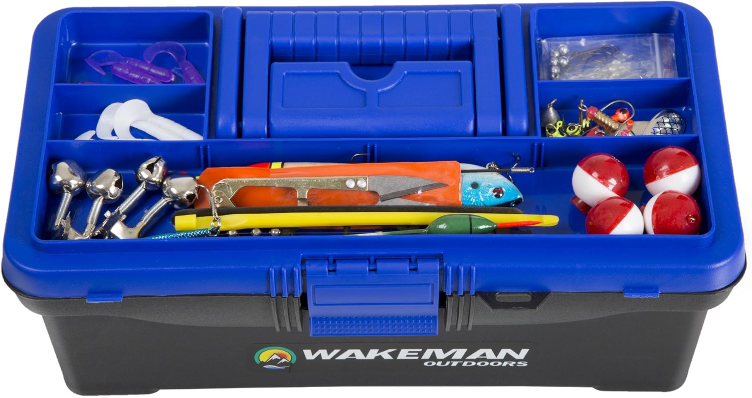 wakeman tackle box 1 tray ready2fish