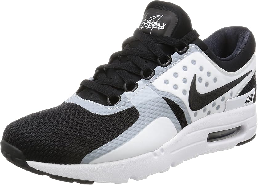 air max zero essential white black