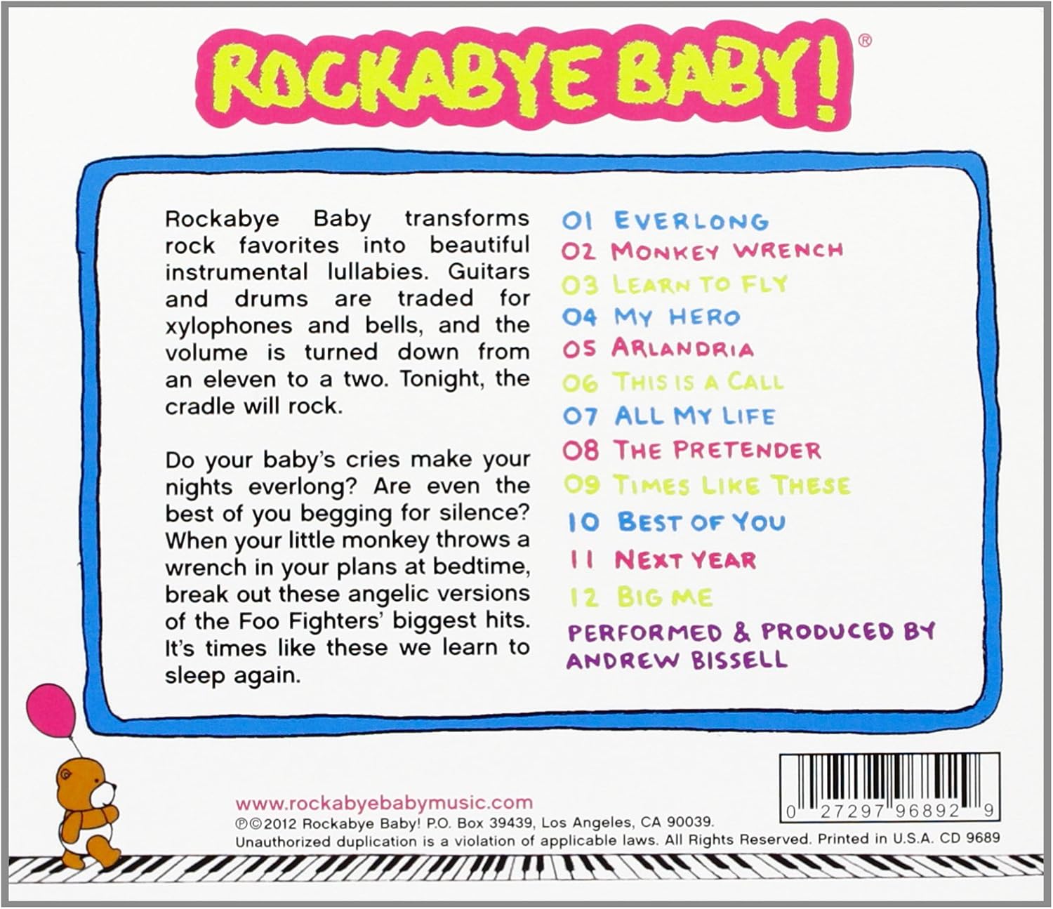 Rockabye Baby! Lullaby Renditions of Foo Fighters - Image 3