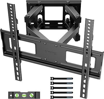 BONTEC Wall Mount 23–70 Inch Full Motion TV Bracket Up to 45kg 400x400 VESA