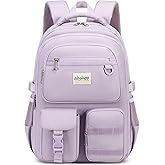 abshoo Large Heavy Duty Backpack For School College Bookbag Casual Multi Pocket Travel Backpacks