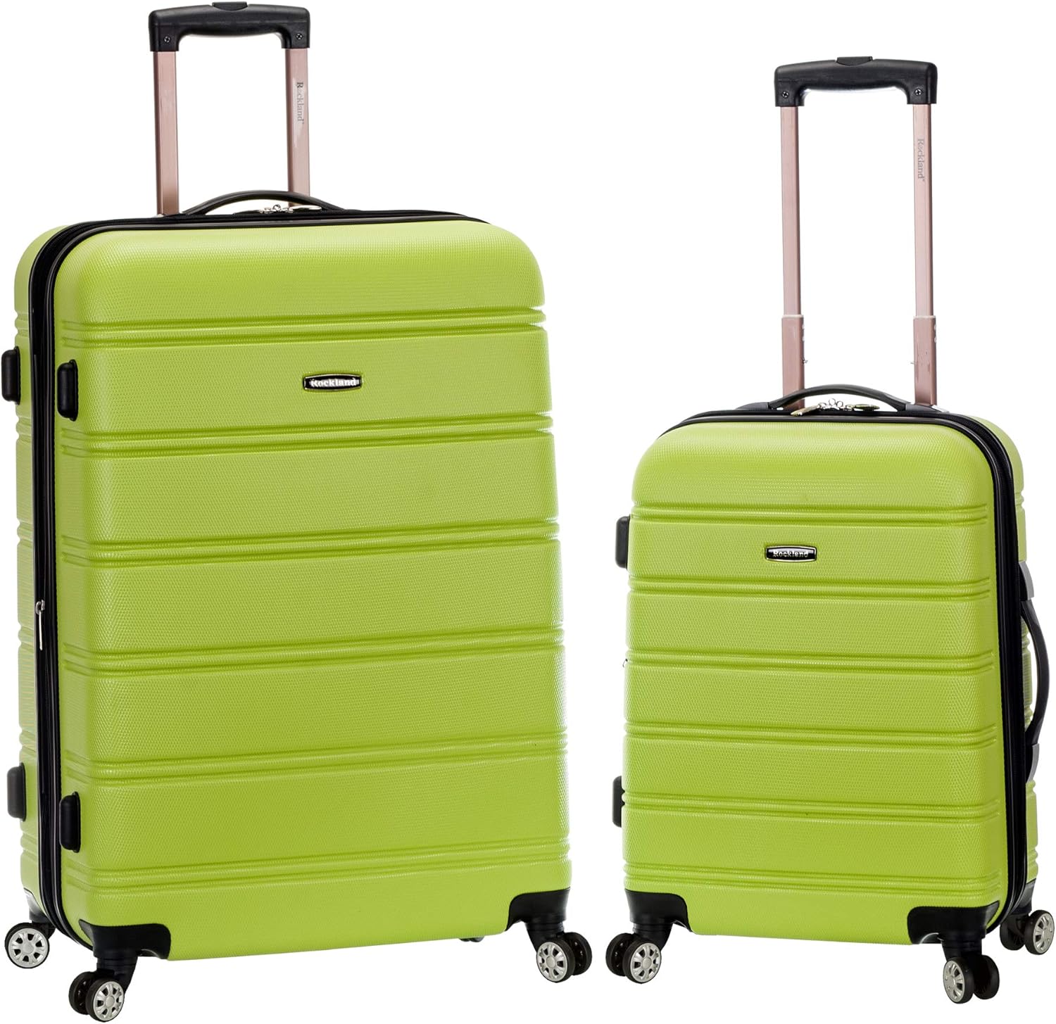 rockland melbourne luggage 2 piece