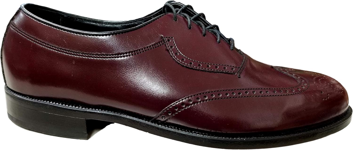 burgundy wingtip