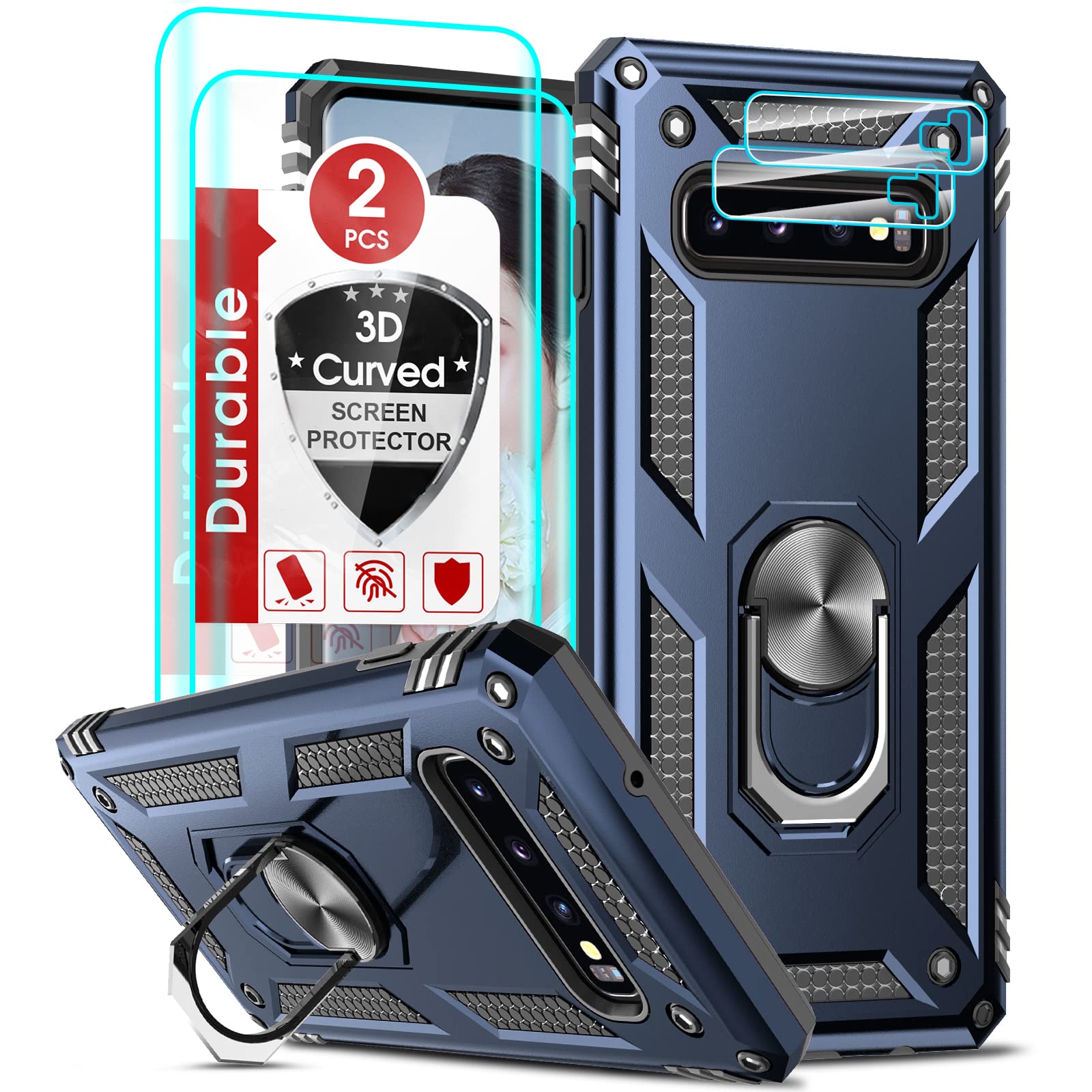 LeYi for Samsung S10 Case [Not Fit S10