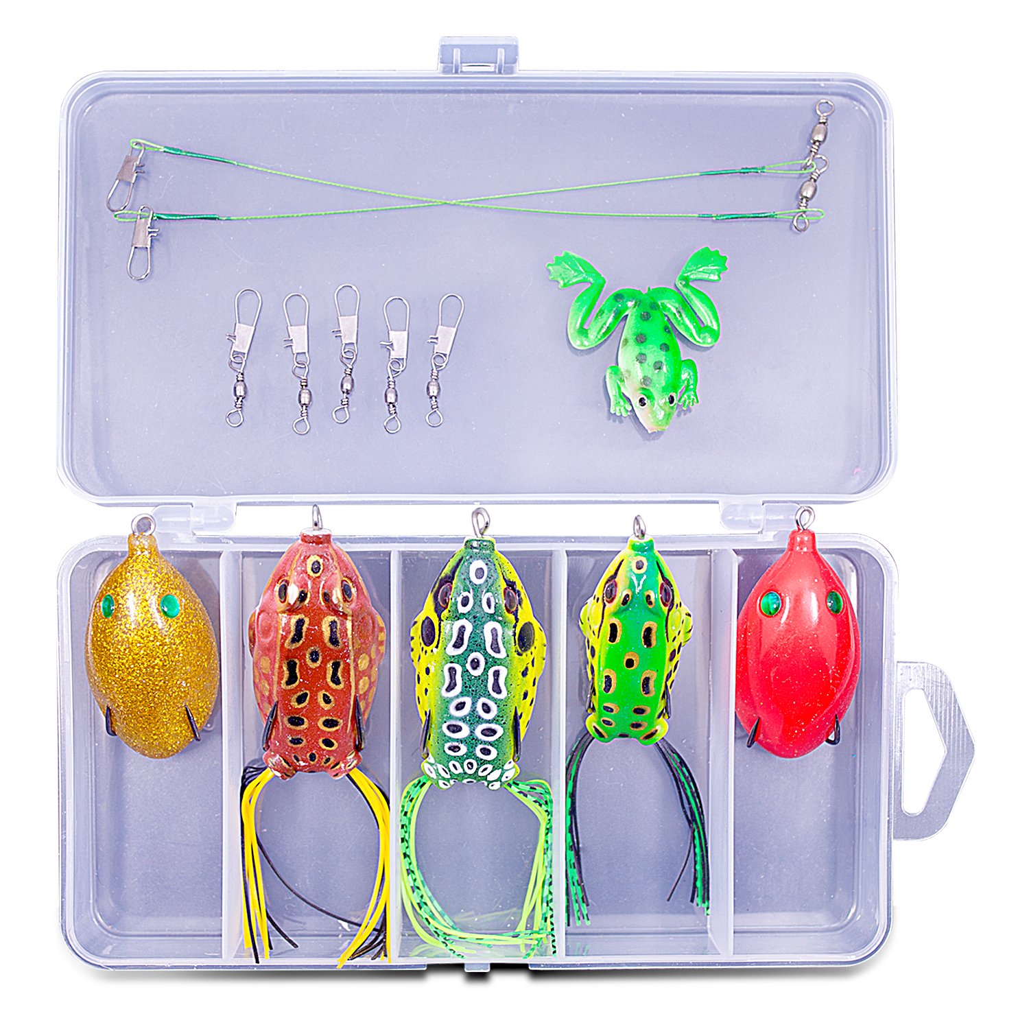 お気にいる ルアー Choose釣りルアーspinnerbait 釣りルアータックルボックスセットキットlots ルアー疑似餌タックルセット Pc B077gs2hnv Pcs 301 14 Spinnerbaits Topwaterフロッグルアー Crankbaits Set04 Pcs 14 14 For Set04 Include Vivid Pcs Lures