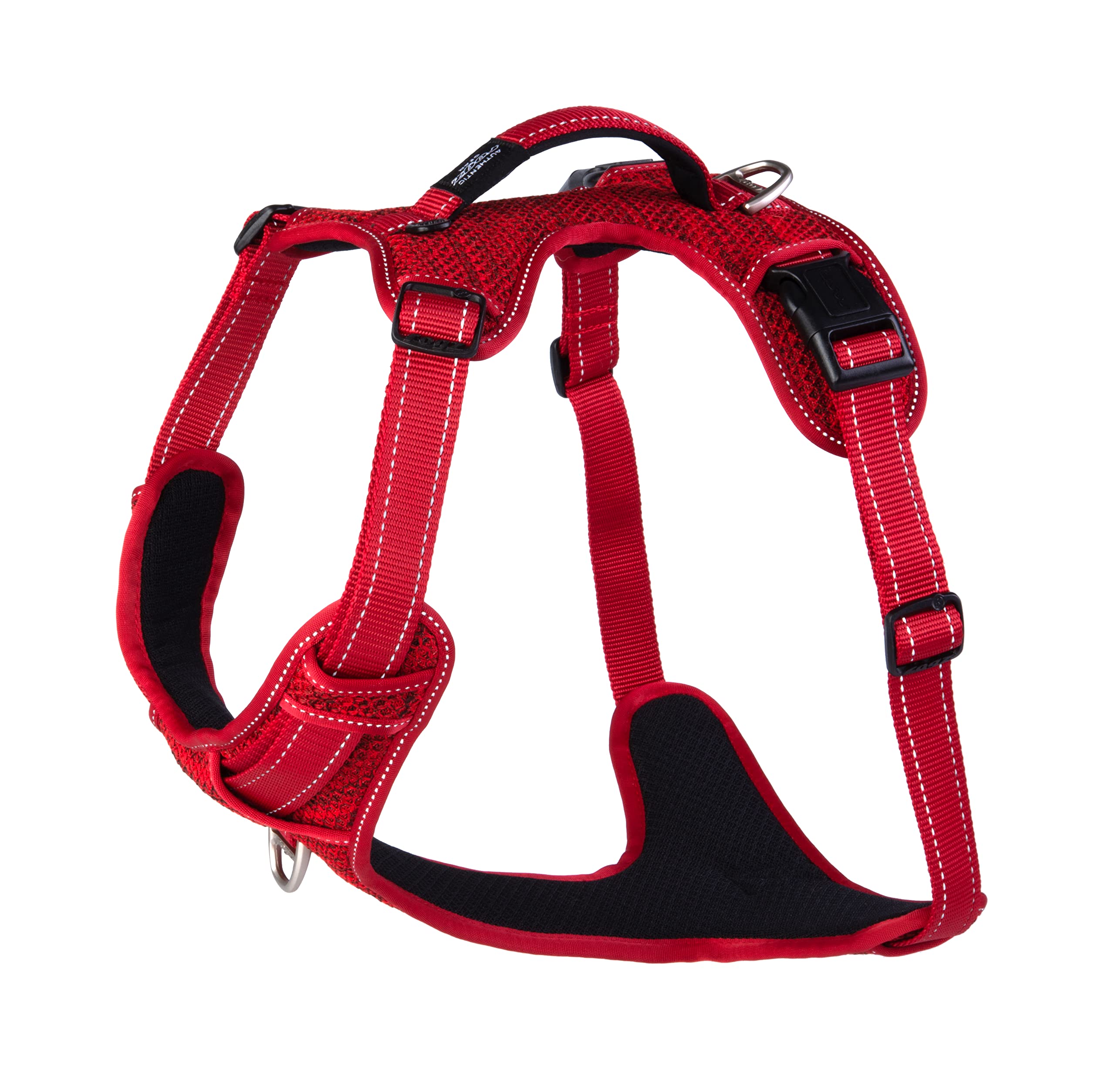 Rogz Explore Padded Harness Red X-Large