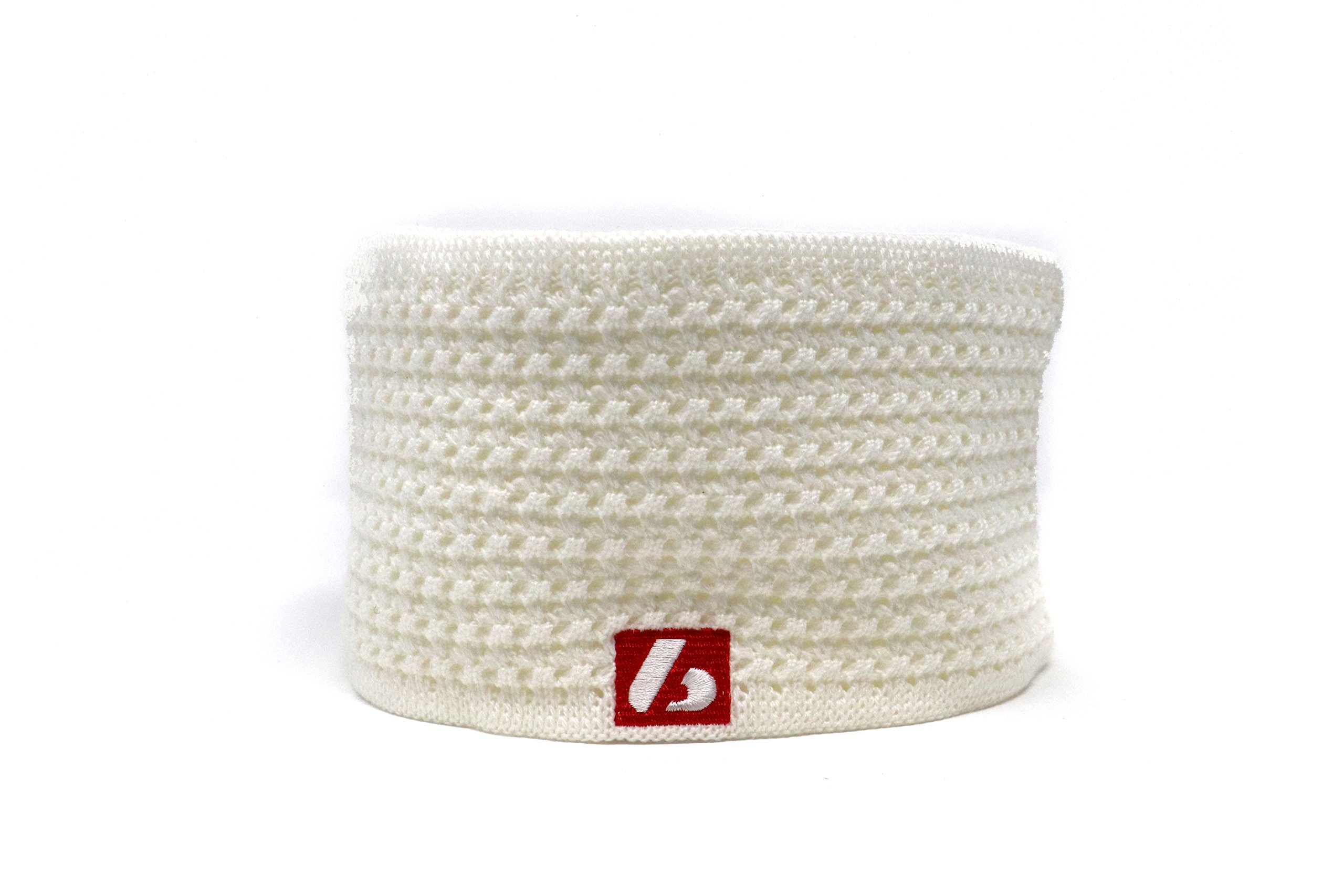 BARNETT M4 Warm Wool Headband for Temperatures to -30°C, White, Unisex Adult