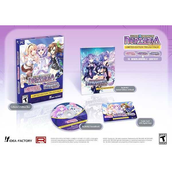 PS3 HYPERDIMENSION NEPTUNIA 1 mk2 & V Victory Limited Ver. 3Games w/Figure Japan EUR 135,66