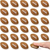 LovesTown Mini Football Party Favors, 28PCS Squeeze Toys Foam Football Stress Balls 2.2 Inch Party Supplies for Kids Birthday Home Decorations