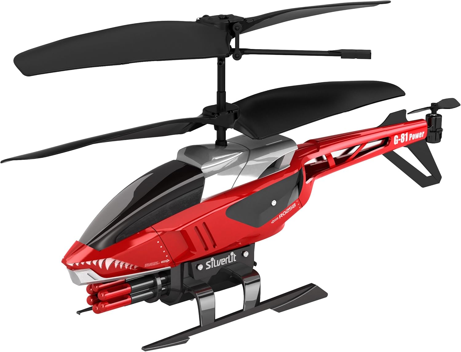 Silverlit Heli Blaster 3Channel Remote Control Helicopter with Six