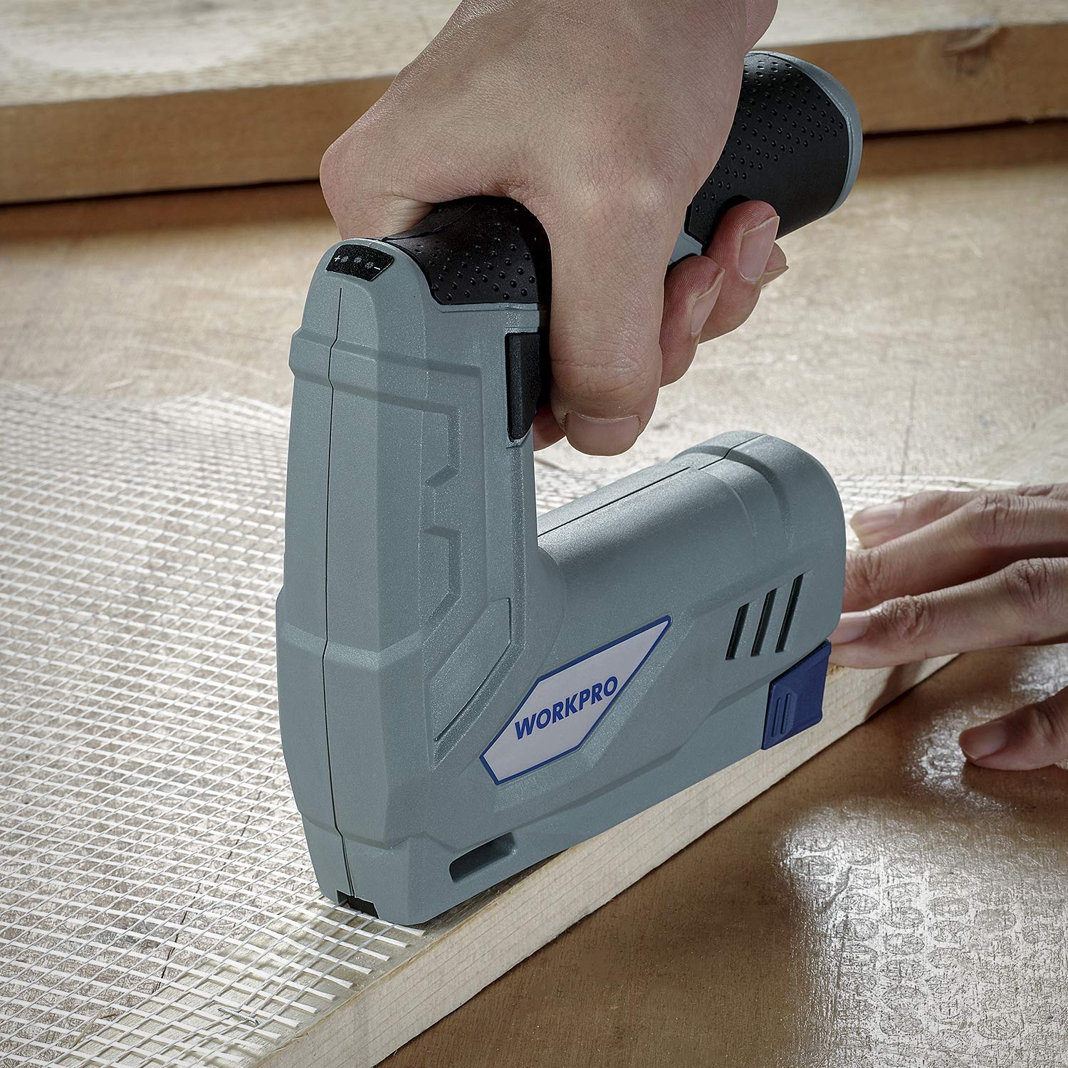 WORKPRO Cordless Staple Gun 3.6V Electric Stapler, Rechargable