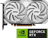 MSI Gaming GeForce RTX 4060 8GB GDDR6 Ventus 2X White OC Graphics Card view 2