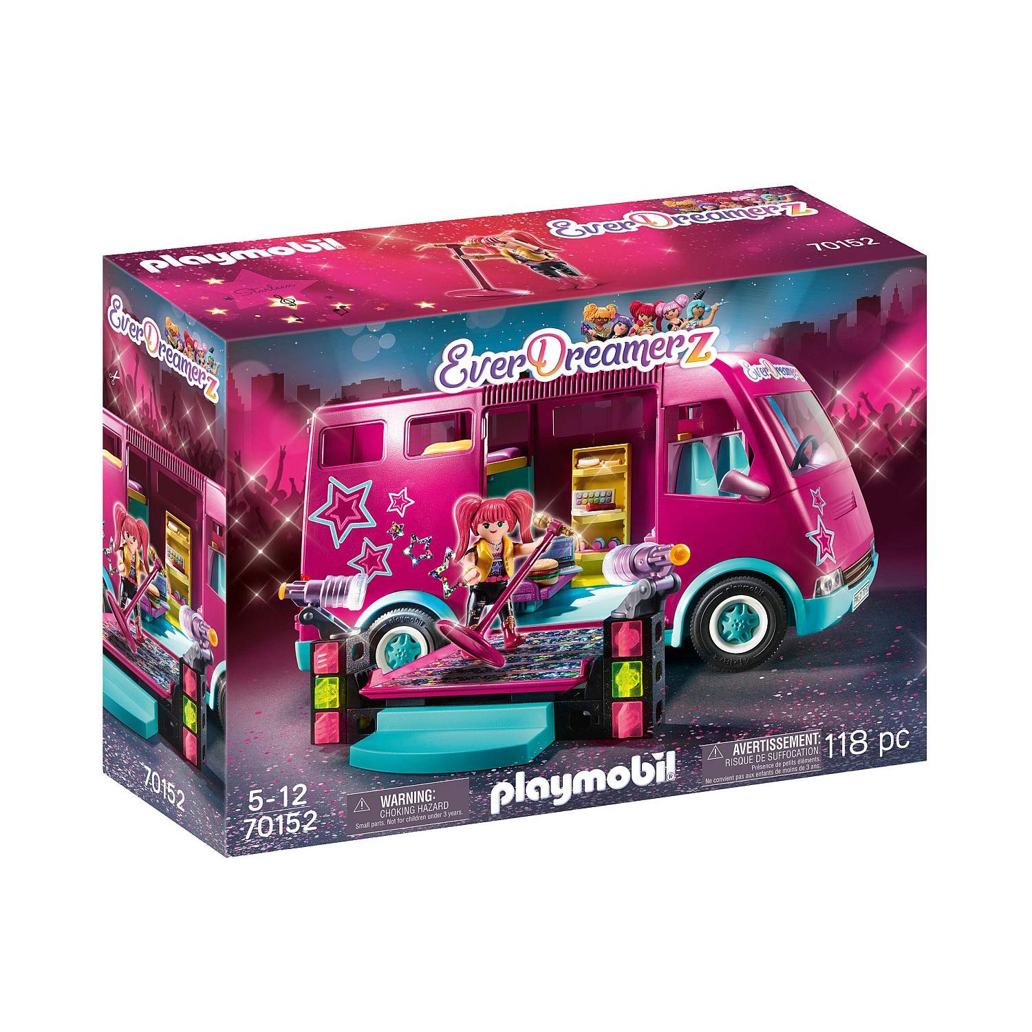 Playmobil Zestaw z figurkami EverDreamerz 70152 Bus koncertowy