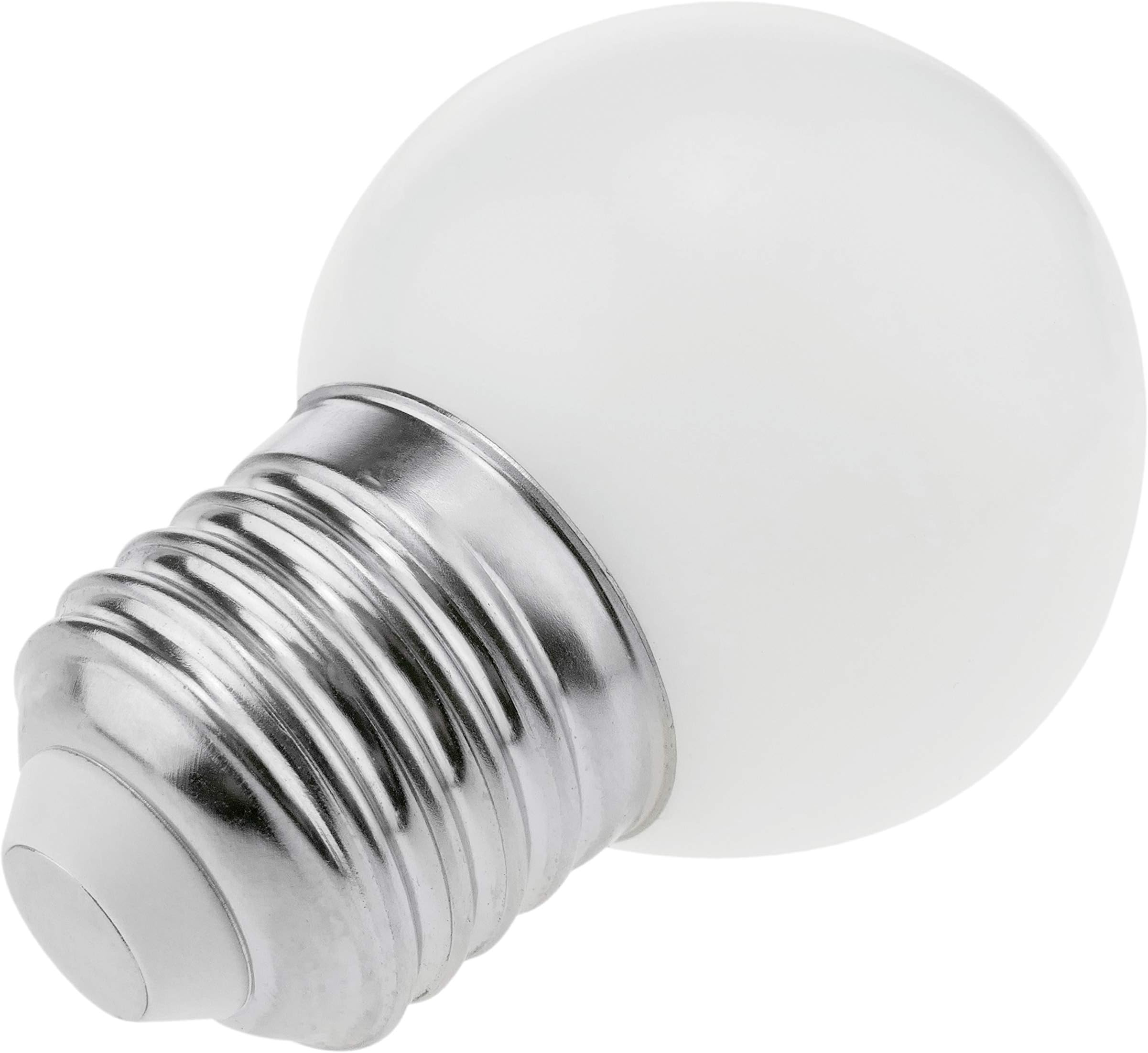 PrimeMatik LED Bulb G45 E27 230 VAC 1.5 W Warm White Light (NT096)