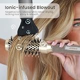 AIMIKE Round Hair Brush Nano Ceramic Ionic 61mm Barrel 32mm view 5