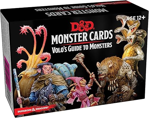Download Dungeons & Dragons Monster Cards: Volo's Guide to Monsters PDF