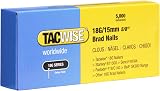 Tacwise 0394 Galvanised 18G Brad Nails 15mm Pack of 5000