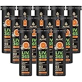 Auric Herbal Liver Support Supplement | Milk Thistle (Silymarin), Turmeric, Garlic, Ginger for Liver Health Advanced Detox & Cleansing Formula for Active Liver | 240 Tablets | Plant Based Gluten-Free