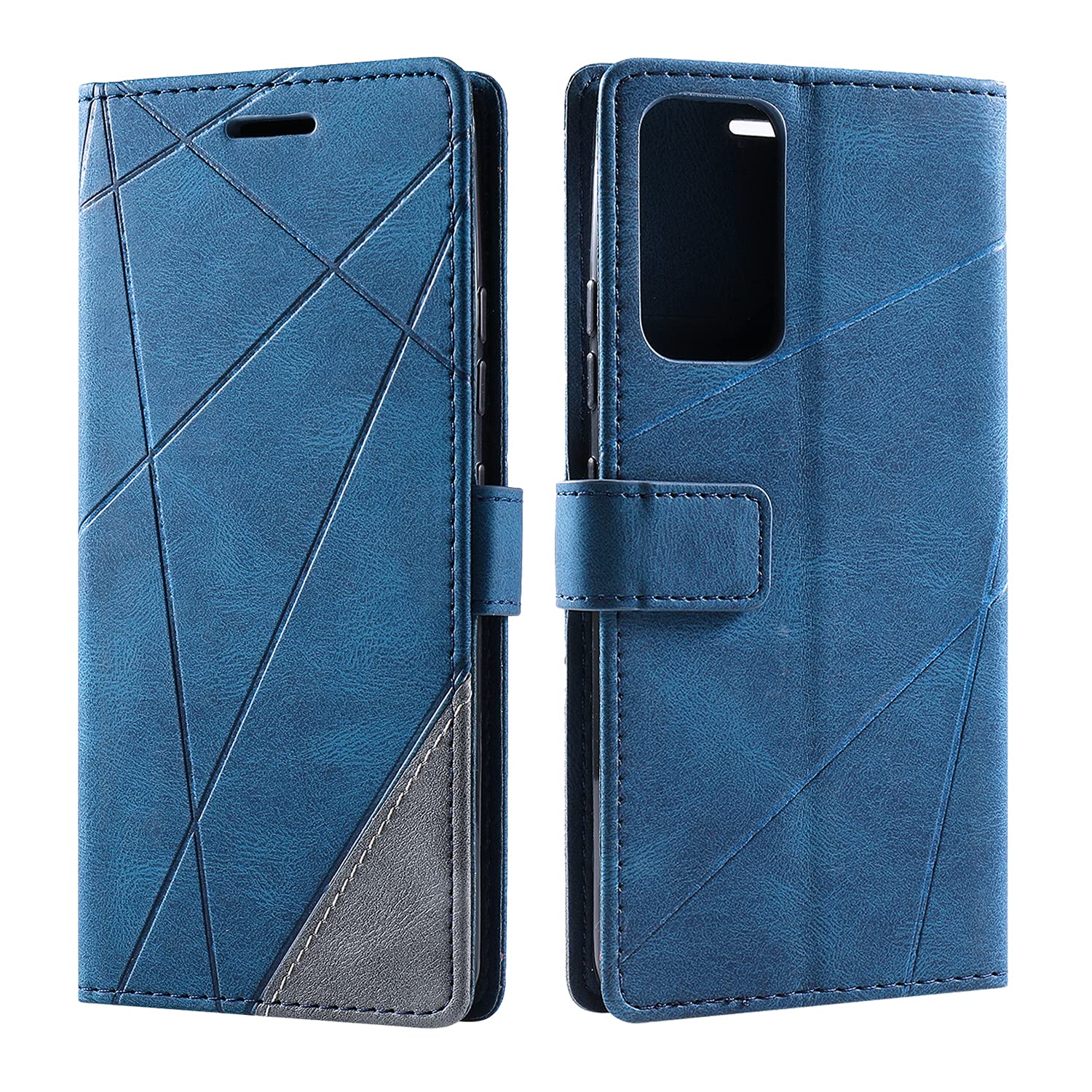 SONWO Case for Redmi Note 11 Pro, PU Leather Wallet Case, Magnetic Protection Case Cover for Redmi Note 11 Pro Plus, Blue
