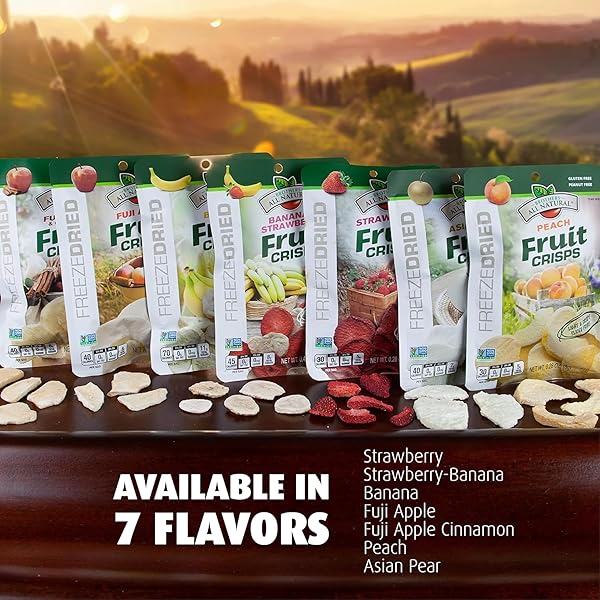 BROTHERS ALL NATURAL FREEZE DRIED FRUIT CRISPS, FUJI APPLE, 1 OZ