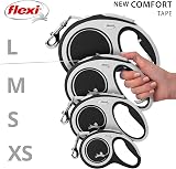 flexi Comfort M Tape 5 m Black Retractable Dog Leash up to 25 kg view 6