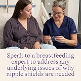 Lansinoh Contact Nipple Shields 20mm 2 Pack with Case - Ultra-Thin 100% Silicone view 6