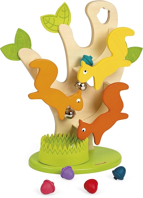 janod nutty the squirrel balance game