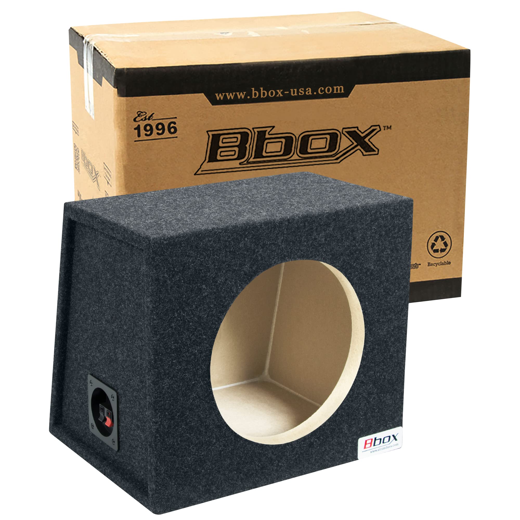 Bbox Single 10 Inch Subwoofer Sealed Enclosure Car Subwoofer Box