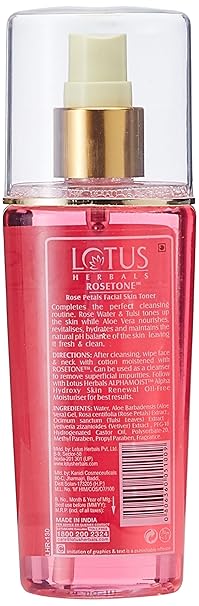 lotus herbal rose toner