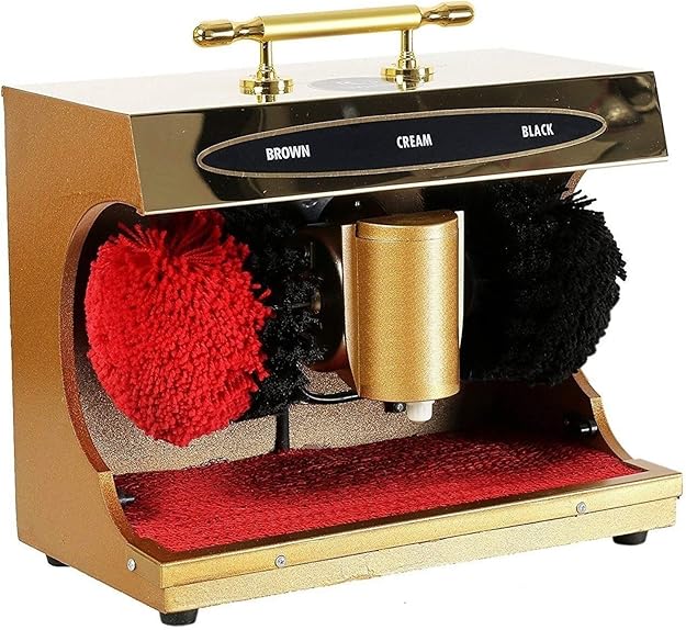 Automatic Electric Shoe Polishing Machine Buff Polisher Polish Shining