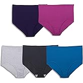 Fruit of the Loom womens Fit for Me Comfort Covered BriefUnderwear
