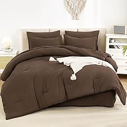 Litanika Super King Comforter Sets Brown - 7 Pieces