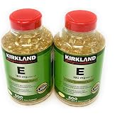Kirkland Signature, Vitamin E 400 IU brdqt 500 Softgels (Pack of 2)