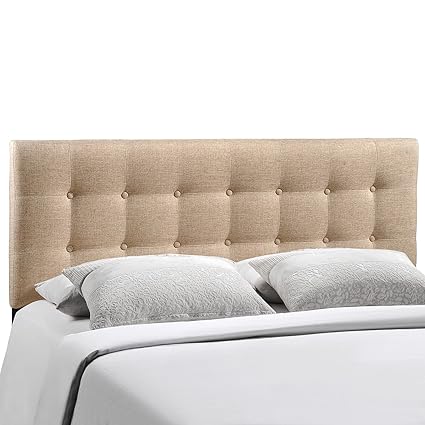 Amazon.  Modway Emily Upholstered Tufted Button Fabric King 