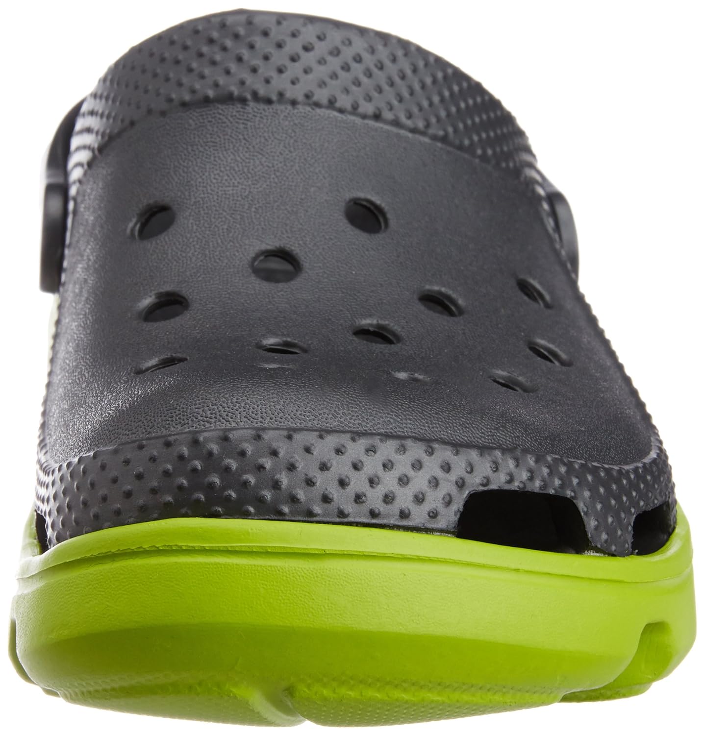 crocs unisex duet sport canary and cerulean blue rubber clogs and mules